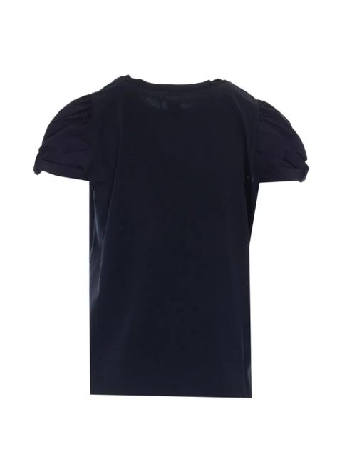 TWINSET crew neck short-seeve T-shirt - Black - zdjęcie produktu nr 2