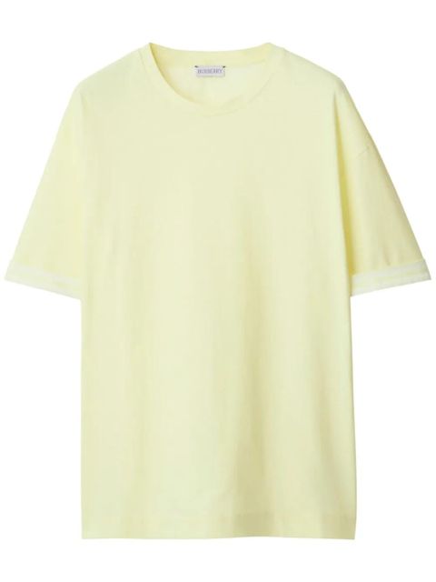 Burberry EKD-print cotton T-shirt - Yellow - zdjęcie produktu nr 1