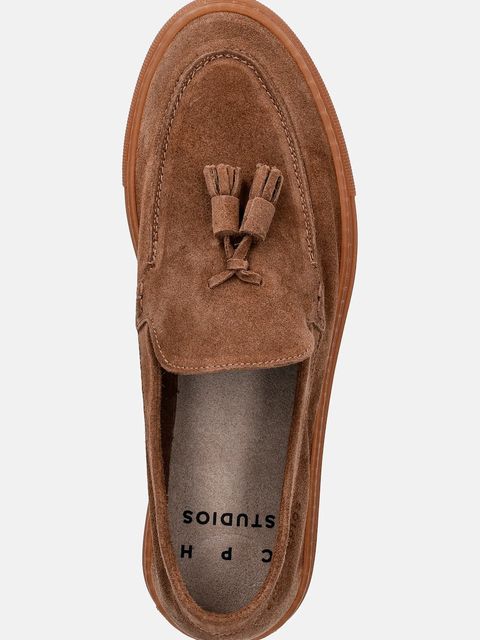 Copenhagen mokasyny zamszowe suede