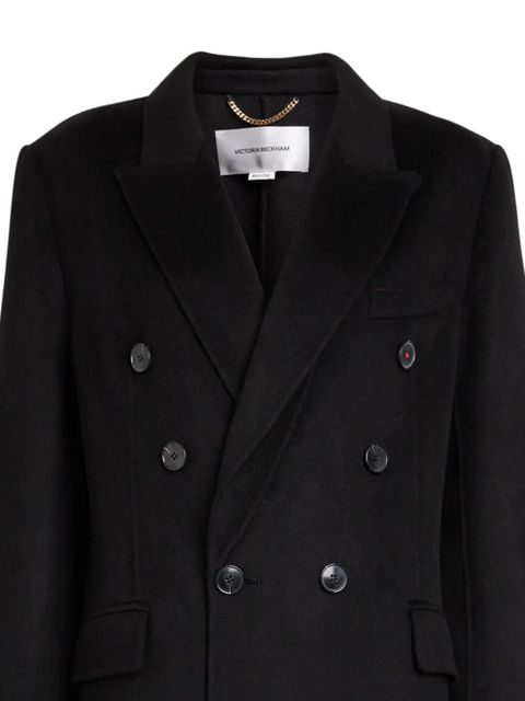Victoria Beckham double-breasted coat - Black - zdjęcie produktu nr 2