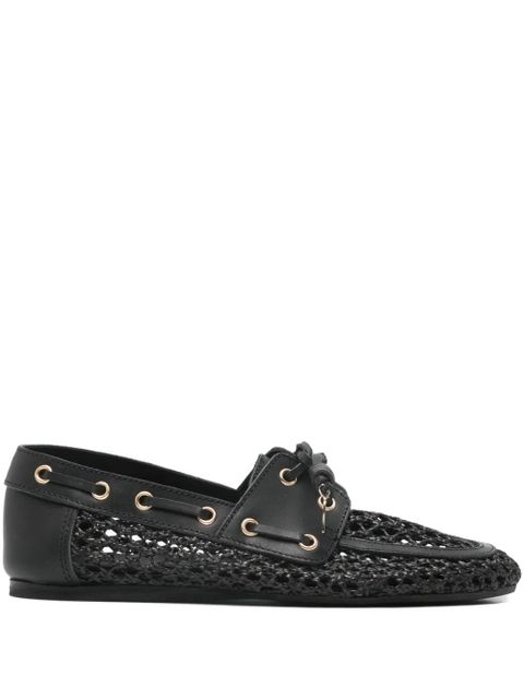 Ancient Greek Sandals woven derby shoes - Black - zdjęcie produktu nr 1