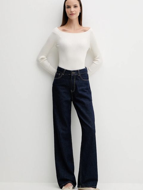 United Colors of Benetton sweter damski kolor beżowy lekki 16UYD10E7 - zdjęcie produktu nr 2