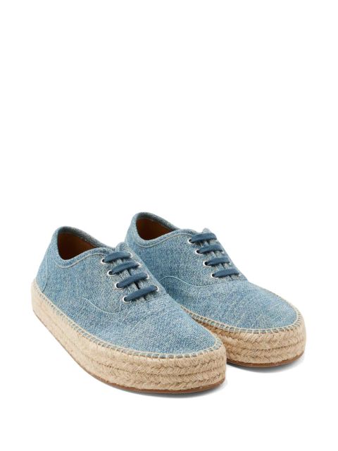 JW Anderson platform suede sneakers - Blue
