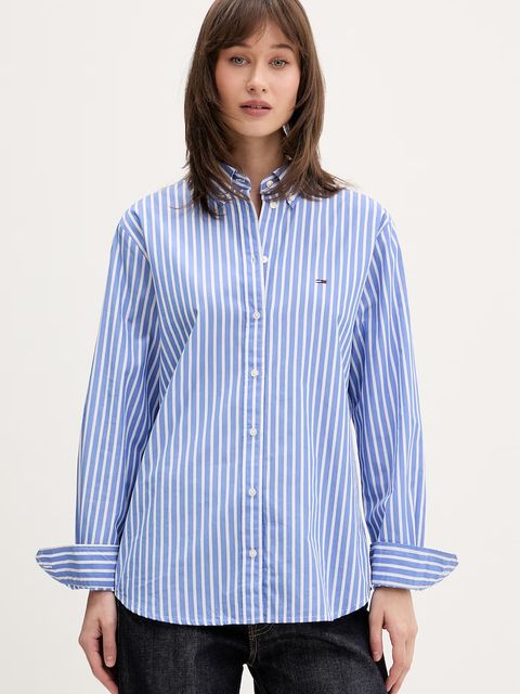 Tommy Jeans koszula damska bawełniana - zdjęcie produktu nr 1