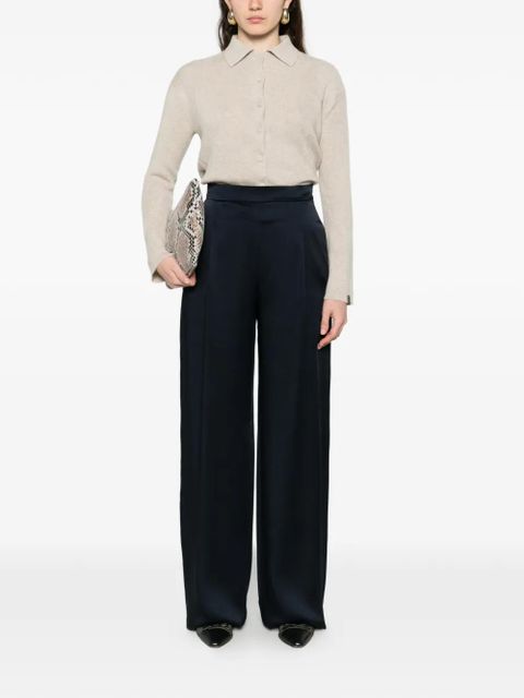 Max Mara Msecono pleated tailored trousers - Blue - zdjęcie produktu nr 2