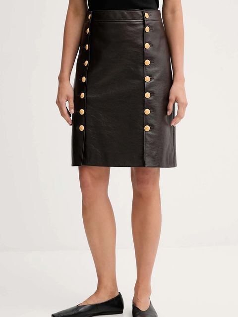 Bally spódnica skórzana - zdjęcie produktu nr 1