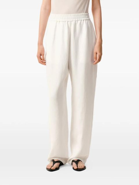 AMI Paris elasticated waist trousers - Neutrals