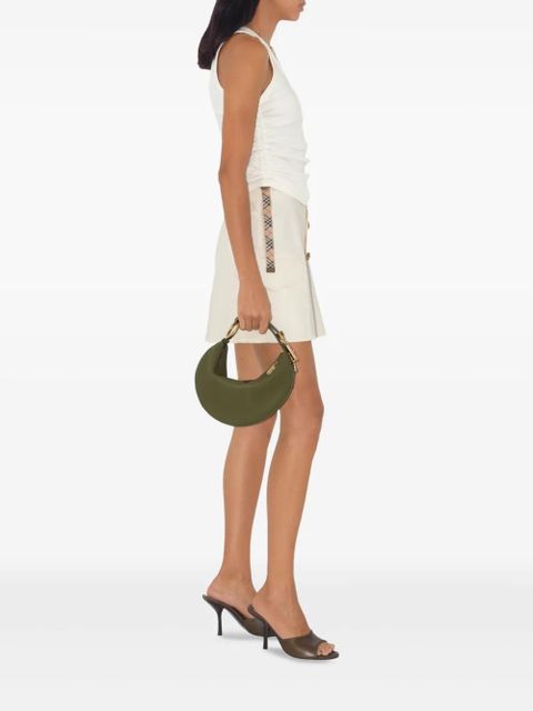 Burberry check-trim tank top - Neutrals