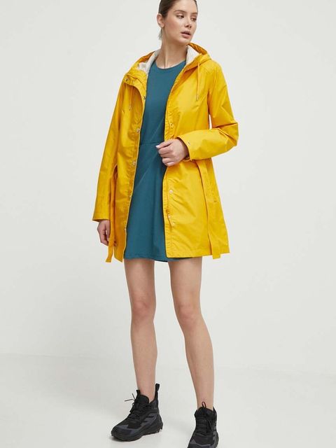 Helly Hansen sukienka sportowa Viken kolor turkusowy mini prosta 62820