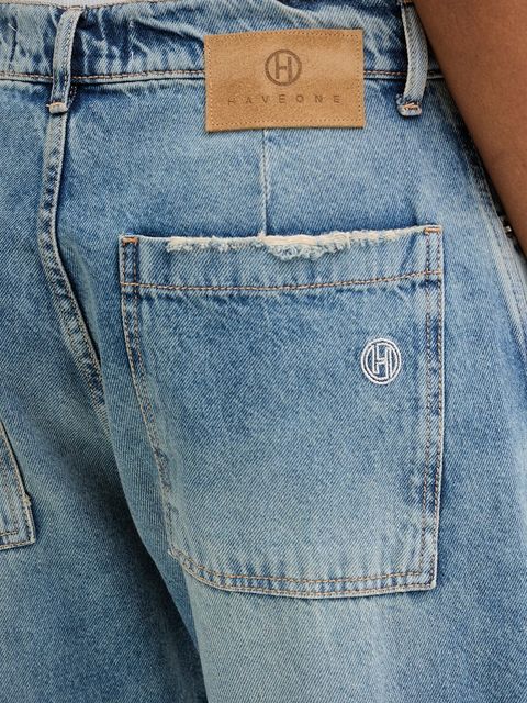 Haveone jeansy damskie high waist PGZ-P076