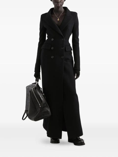 Dolce & Gabbana double-breasted coat - Black