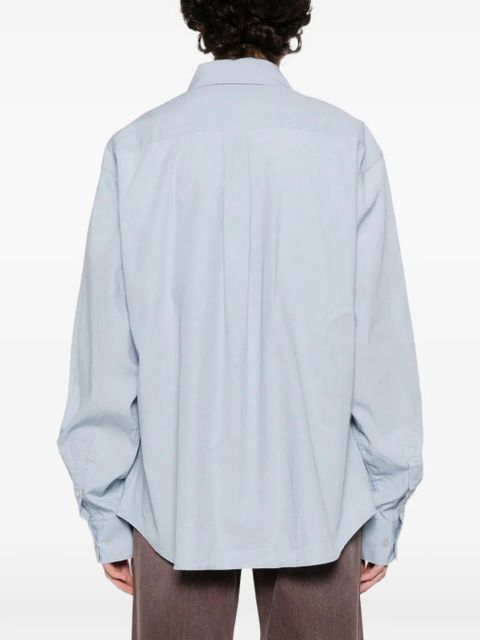 OUR LEGACY Forever patch-pocket shirt - Blue