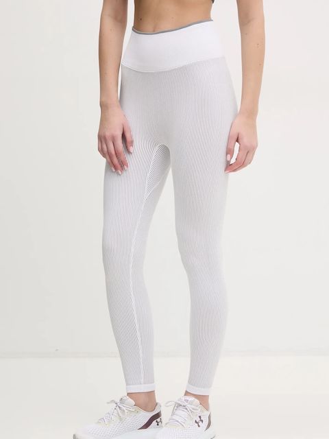 Calvin Klein Performance legginsy treningowe kolor biały gładkie 00GWS4L643 - zdjęcie produktu nr 1