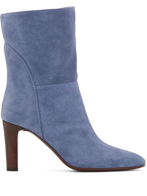 Giuseppe Zanotti Viviana 90mm suede boots - Blue - zdjęcie produktu nr 1