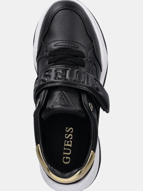 Guess sneakersy HELINN damskie kolor czarny FLFHNN ELE12