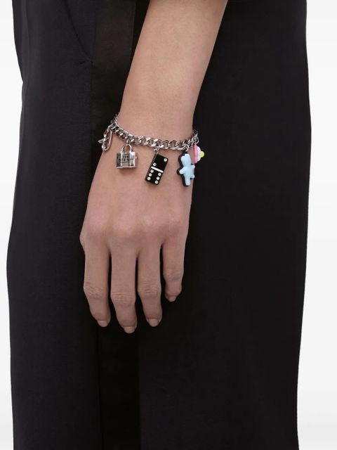 Marc Jacobs Sticker Charm bracelet - Silver