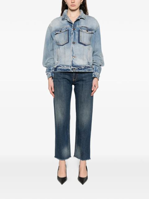 Maison Margiela five-pockets button-fastening jeans - Blue - zdjęcie produktu nr 2