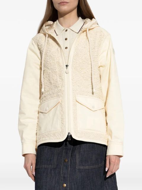 Moncler Erable cotton jacket - Neutrals
