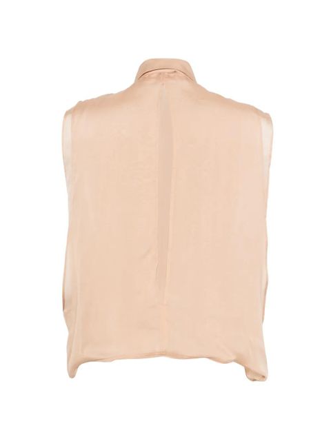 Alysi buttoned collarless top - Neutrals - zdjęcie produktu nr 2