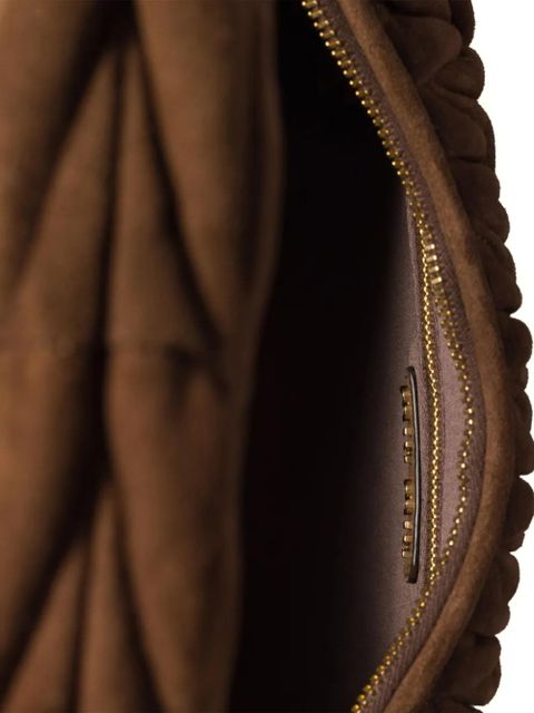 Miu Miu Wander matelassé shoulder bag - Brown