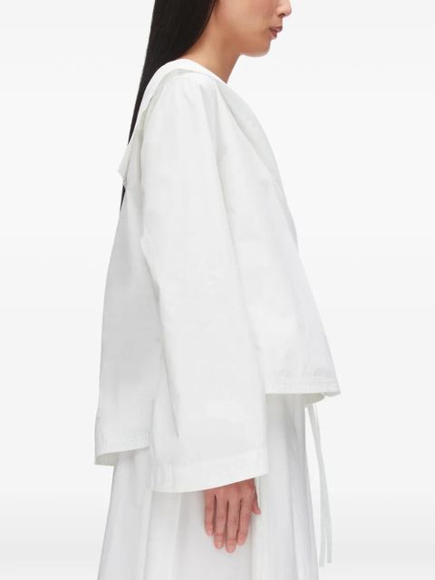 3.1 Phillip Lim collar tie blouse - White