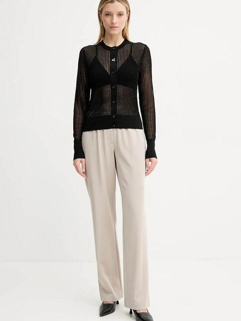 AERON kardigan CONSTANT damski kolor czarny lekki PU237572 - zdjęcie produktu nr 2