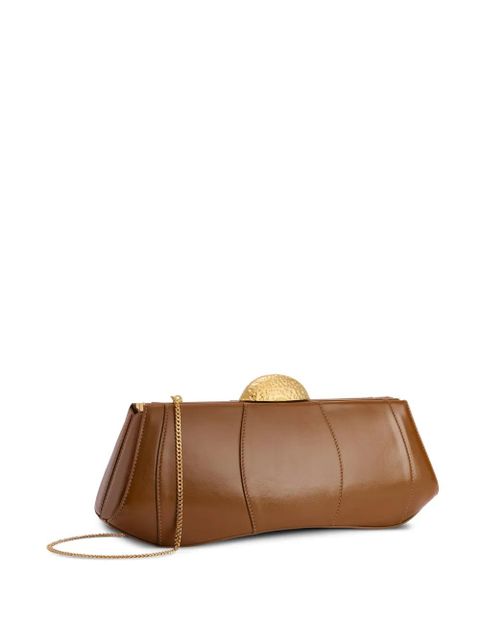 Giuseppe Zanotti Eve clutch bag - Brown
