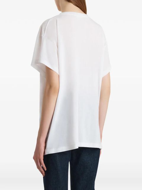 KHAITE crew-neck T-shirt - White