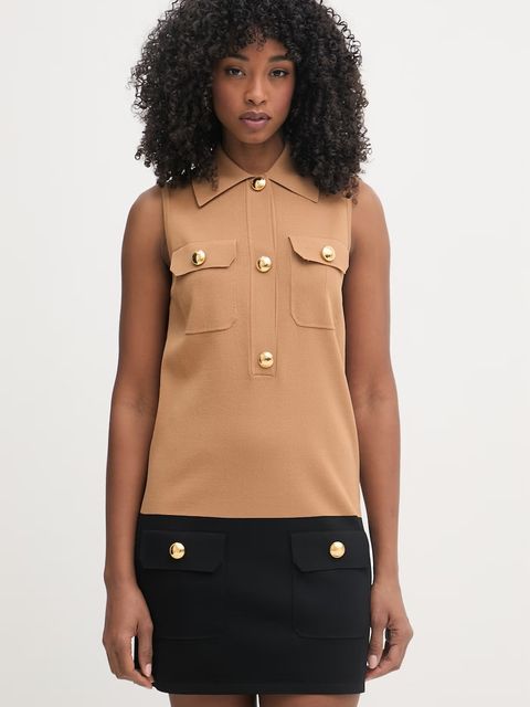 Elisabetta Franchi sukienka z wiskozy - zdjęcie produktu nr 1