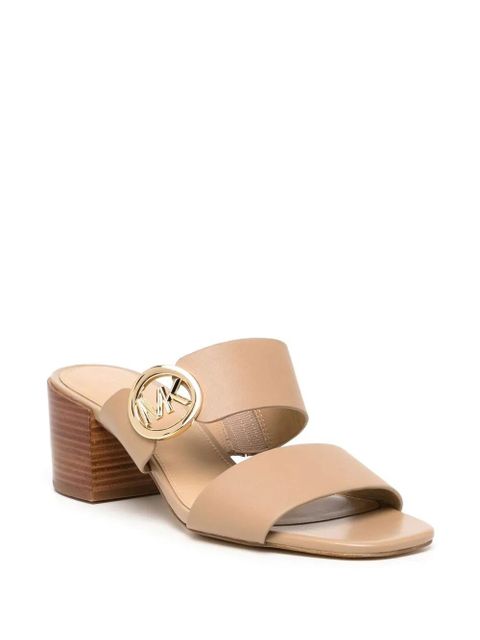 Michael Kors Summer logo-plaque mules - Brown - zdjęcie produktu nr 2