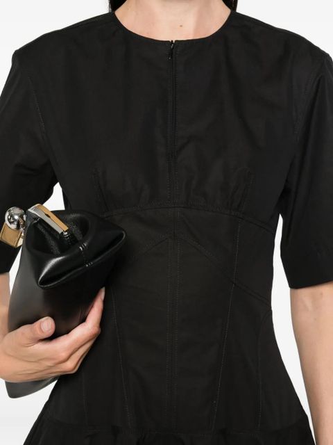 Alexander McQueen flared midi dress - Black