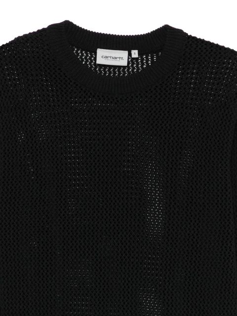 Carhartt WIP Stockton open-knit sweater - Black
