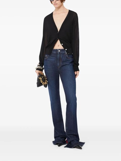 Sportmax fine-knit cardigan - Black - zdjęcie produktu nr 2