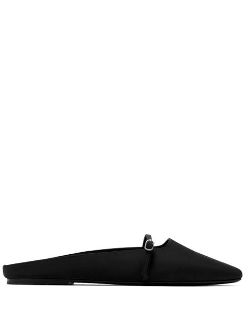 St. Agni Plié buckled mules - Black - zdjęcie produktu nr 1