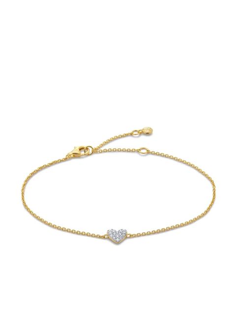 Monica Vinader Heart-charm chain bracelet - Gold - zdjęcie produktu nr 1
