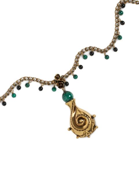 ETRO paisley-pendant necklace - Gold