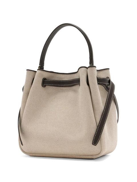 Tory Burch Romy drawstring top-handle bucket bag - Neutrals - zdjęcie produktu nr 2