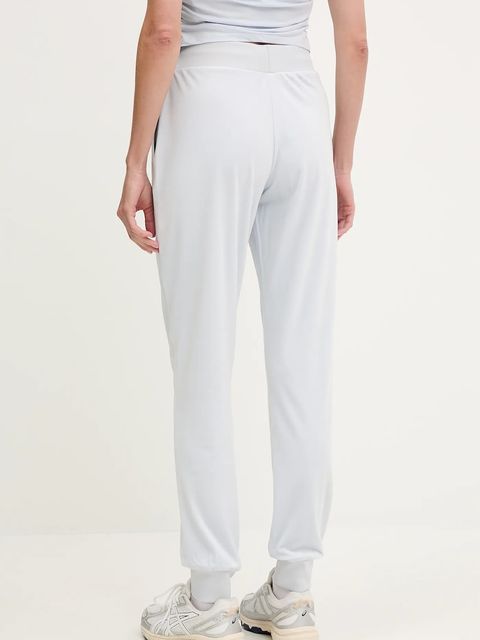 Guess spodnie dresowe welurowe COUTURE damskie kolor niebieski gładkie V3BB27 K0232 - zdjęcie produktu nr 2