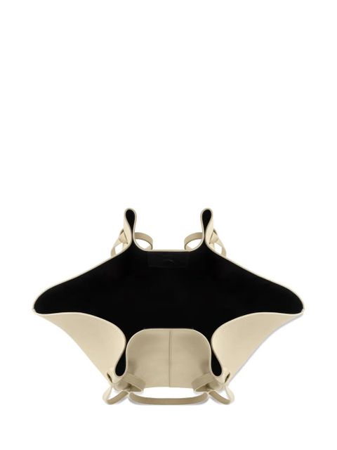 Yuzefi Xl Mochi leather shoulder bag - Neutrals