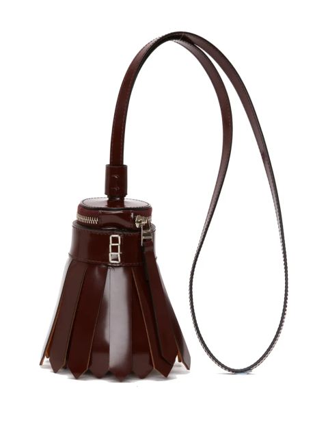 JW Anderson tassel-design leather bag - Red