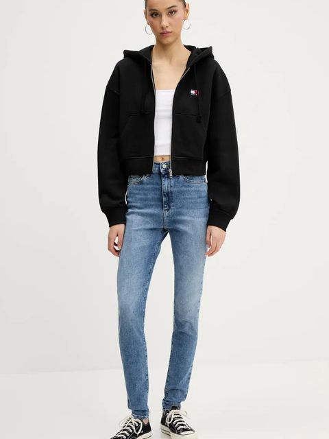 Tommy Jeans jeansy damskie kolor niebieski DW0DW20655 - zdjęcie produktu nr 2