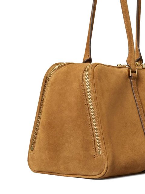 Tory Burch Marshmallow suede shoulder bag - Brown