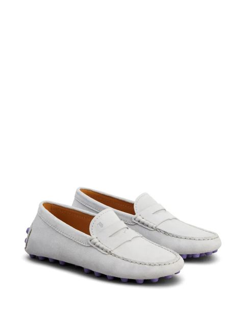 Tod's Gommino logo-debossed loafers - Grey - zdjęcie produktu nr 2