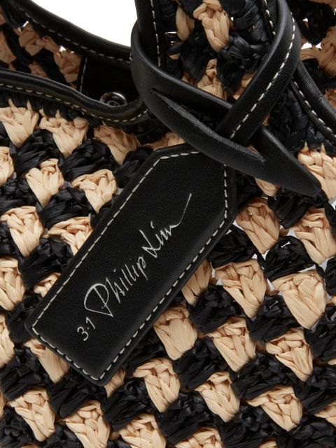 3.1 Phillip Lim patterned tote bag - Black