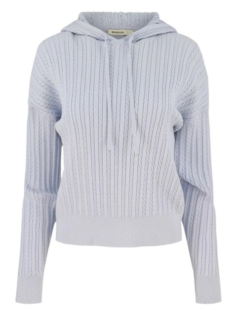 Simkhai cable-knit sweater - Blue - zdjęcie produktu nr 1