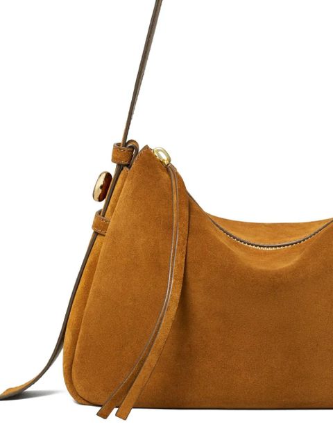 Tory Burch Romy suede shoulder bag - Brown