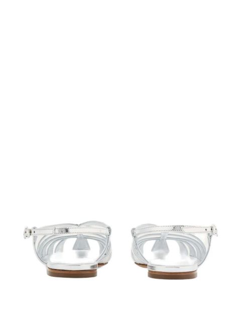 Ferragamo caged sandals - Silver