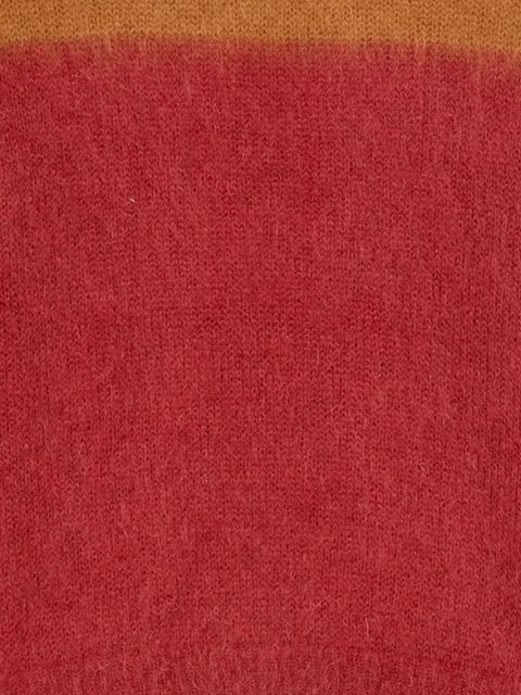 MARANT ÉTOILE colorblock wool-blend sweater - Red - zdjęcie produktu nr 2