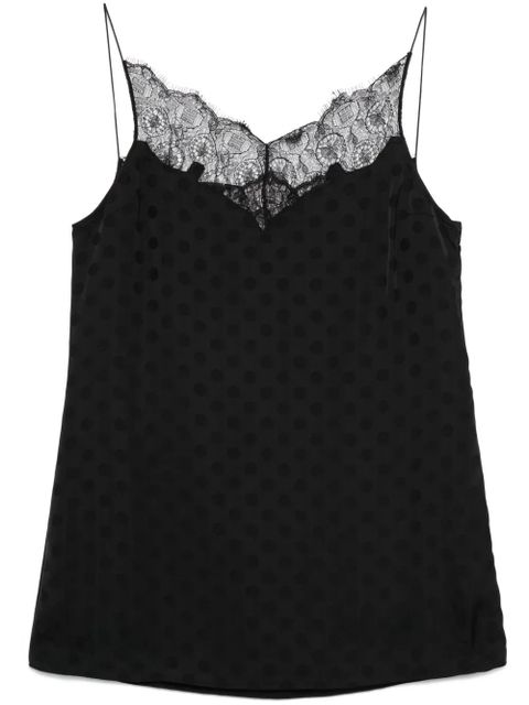 Givenchy polka-dot tank top - Black - zdjęcie produktu nr 1