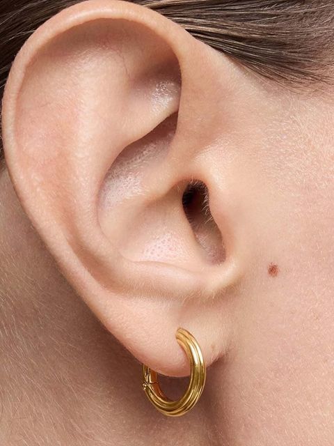 Tous kolczyki ze srebra pokrytego złotem 1950 1004243500